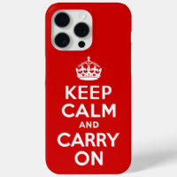 Keep Calm and Carry On