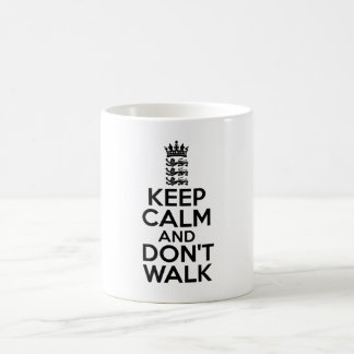 Keep calm and carry on cricket coffee mug