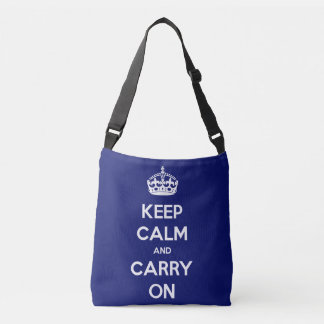 Keep Calm and Carry On Crossbody Bag