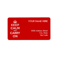 Keep Calm and Carry On