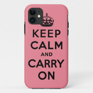 keep calm and carry on Original iPhone 11 Case