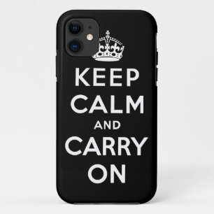 keep calm and carry on Original Case-Mate iPhone Case