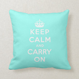 keep calm and carry on Original Cushion