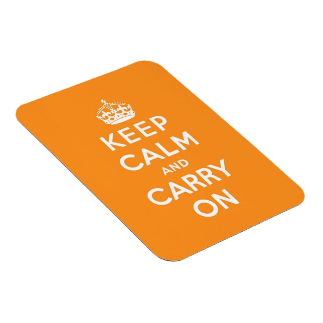 keep calm and carry on Original Magnet (Right Side)