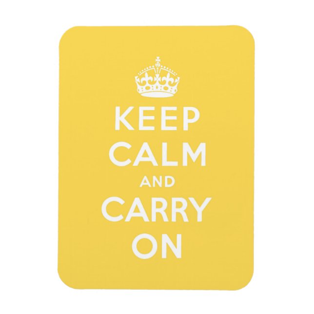 keep calm and carry on Original Magnet (Vertical)