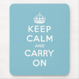 keep calm and carry on Original Mouse Pad