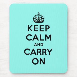 keep calm and carry on Original Mouse Pad