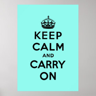 keep calm and carry on Original Poster