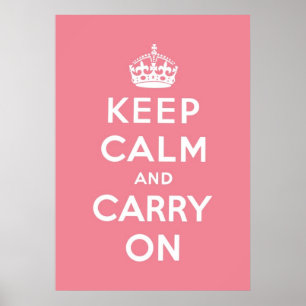 keep calm and carry on Original Poster