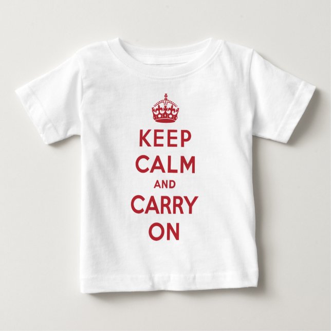 Keep Calm and Carry On Shirt (Front)