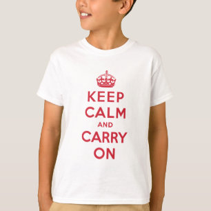 Keep Calm And Carry On T-Shirt