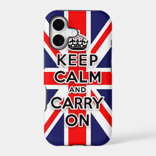 keep calm and carry on Union Jack flag