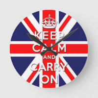 keep calm and carry on Union Jack flag