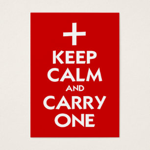 Keep Calm and Carry One