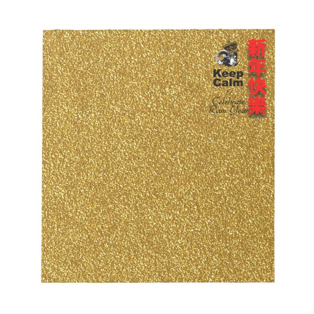 Keep Calm and Celebrate Ram year 2027 Np Notepad (Front)