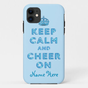 KEEP CALM AND CHEER ON iPhone for Cheerleaders Case-Mate iPhone Case