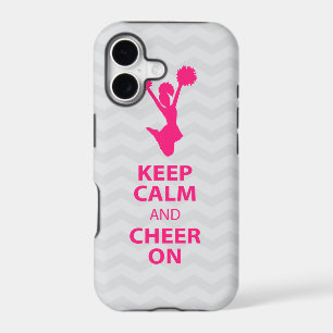 KEEP CALM and CHEER ON - Pink - iPhone5 case