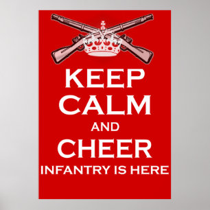 Keep Calm and Cheer... Poster