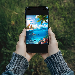 Keep calm and chill out poster