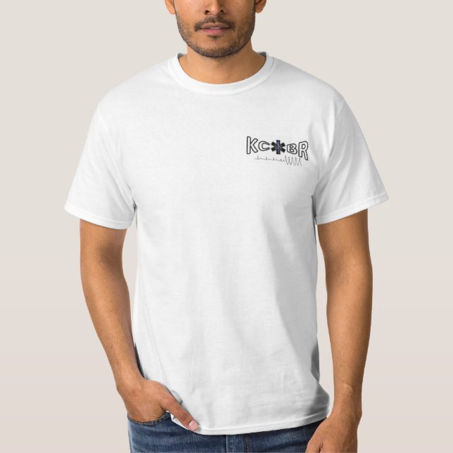 Keep Calm and Chive On - EMS Style T-Shirt (Front)