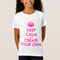 Keep calm and create your own - Pink