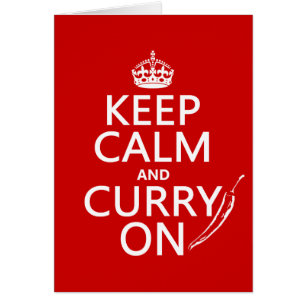 Keep Calm and Curry On