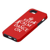 Keep Calm and Dance On (in all colours) Case-Mate iPhone Case (Bottom)
