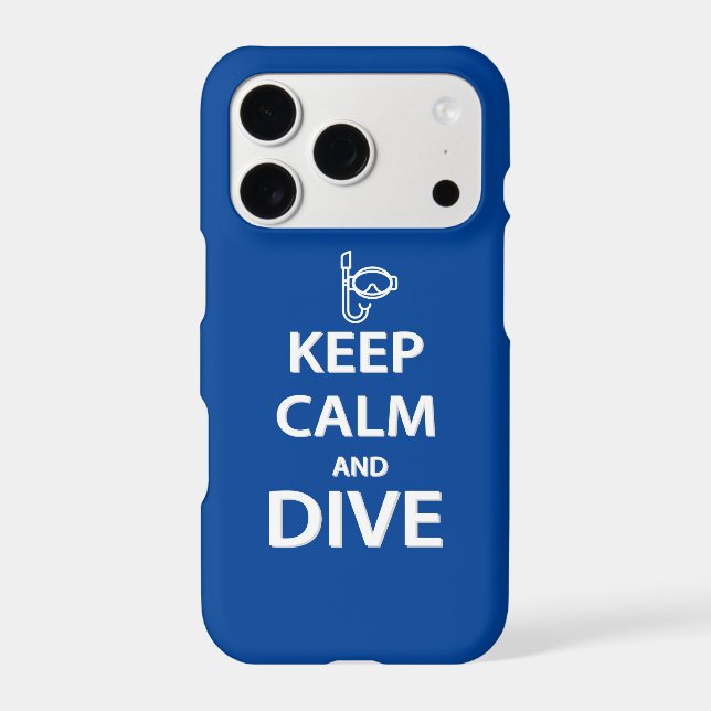 Keep calm and dive (Back)