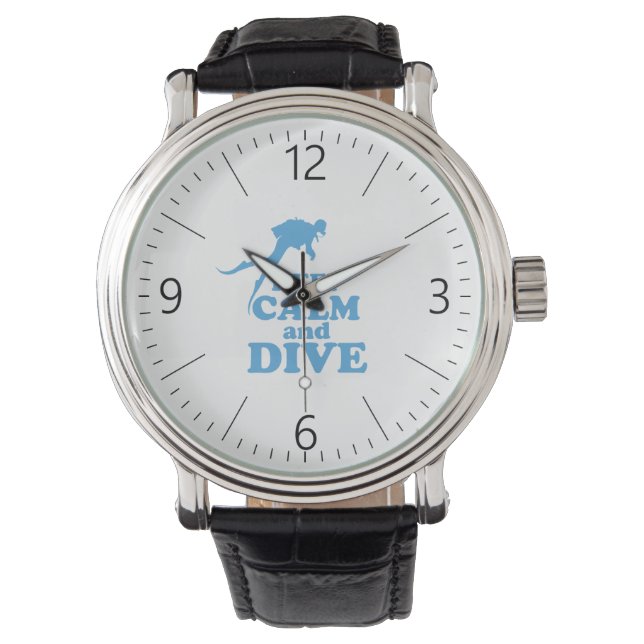 Keep calm and dive watch (Front)