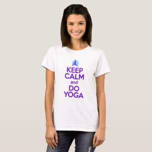 Keep Calm and Do Yoga (Women) T-Shirt