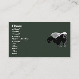 Keep Calm and Don't Care Business Card