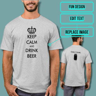 Keep Calm and Drink Beer Tee