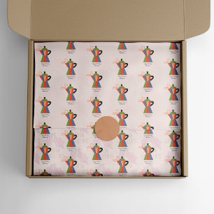 Keep Calm and Drink Coffee Quote Coffee Pot Tissue Paper