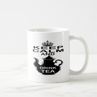 Keep Calm and Drink Tea Coffee Mug