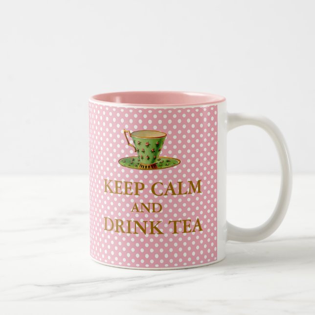 Keep Calm and Drink Tea Mug (Right)