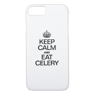 KEEP CALM AND EAT CELERY Case-Mate iPhone CASE