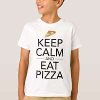 Keep Calm And Eat Pizza Funny Italian Food Lover