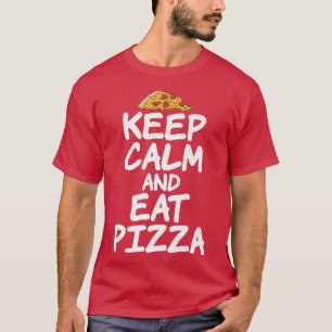 Keep Calm and eat Pizza Lover Premium T-Shirt
