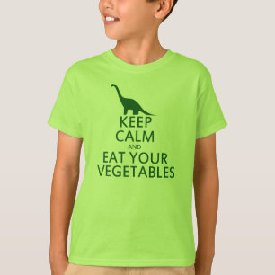 Keep Calm and Eat your Vegetables T-Shirt
