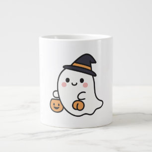 Keep Calm and Enjoy the Spooky Season Large Coffee Mug