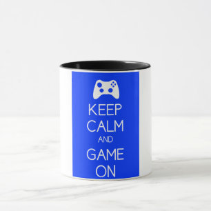 Keep Calm and Game On Mug