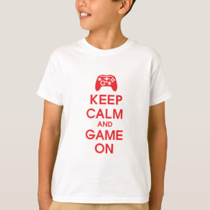 Keep Calm and Game On T-Shirt