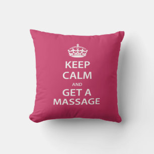Keep Calm and Get a Massage Cushion