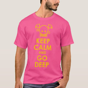 Keep Calm And Go Deep Cthulhu T-Shirt