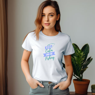 Keep Calm and Go Fishing  T-Shirt
