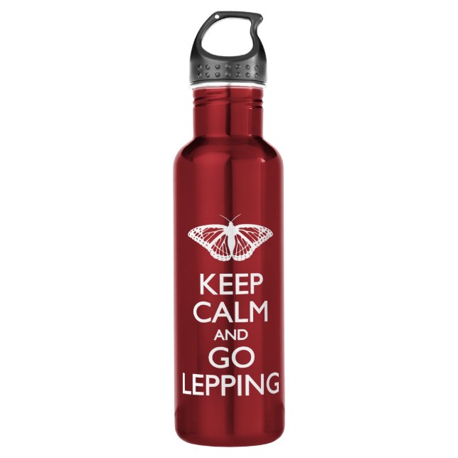 Keep Calm and Go Lepping 710 Ml Water Bottle (Front)