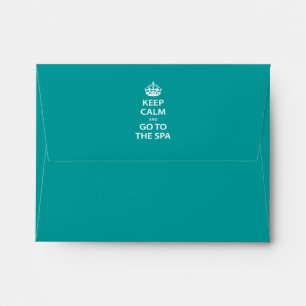 Keep Calm and Go to the Spa Envelopes