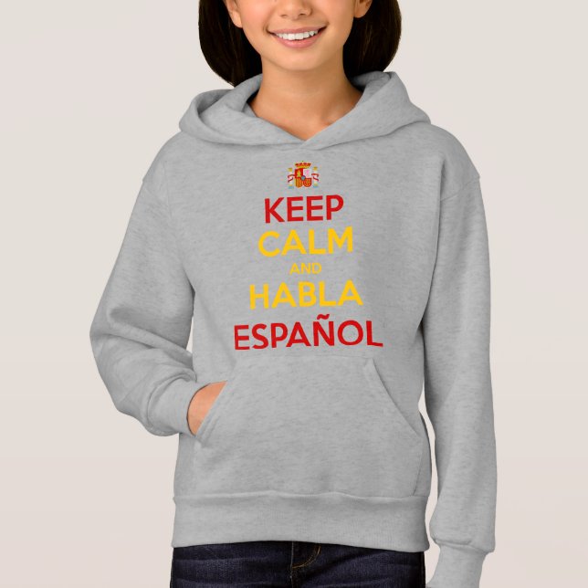 Keep Calm and Habla Español (Front)