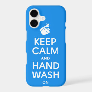 Keep Calm And Hand Wash On - Washing Hygiene Flu