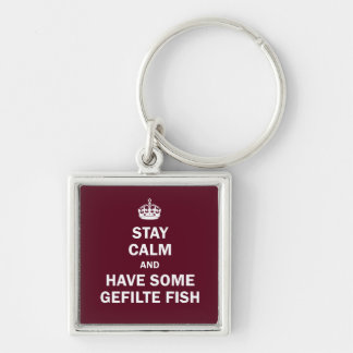 Keep calm and have some Gefilte Fish Key Ring